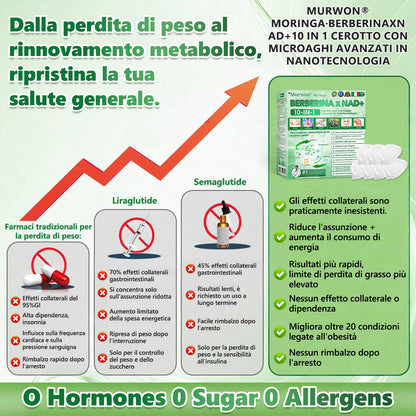 Sconto del 30% | 𝑴𝒖𝒓won® 𝑴𝒐𝒓𝒊𝒏𝙜𝙖 · 𝘽𝙚𝙧𝙗𝙚𝙧𝒊𝒏𝒆 × 𝐍𝐴𝑫+  10-𝐢𝐧-1 𝑨𝒅𝒗𝒂𝒏𝒄𝐞𝐝 𝑵𝒂𝙣𝙤 𝑴𝒊𝒄𝒓𝒐𝒏𝒆𝒆𝗱𝗹𝗲 𝐏𝐚𝒕𝗰𝗵 🇮🇹( 𝐒𝐨𝐥𝐨 𝐮𝐧𝐚 𝐯𝐨𝐥𝐭𝐚 𝐚𝐥 𝐠𝐢𝐨𝐫𝐧𝐨, 𝐜𝐚𝐦𝐛𝐢𝐚𝐦𝐞𝐧𝐭𝐢 𝐯𝐢𝐬𝐢𝐛𝐢𝐥𝐢 𝐢𝐧 𝟕 𝐠𝐢𝐨𝐫𝐧𝐢)  𝐏𝐞𝐫 𝐨𝐛𝐞𝐬𝐢𝐭à, 𝐩𝐞𝐥𝐥𝐞 𝐫𝐢𝐥𝐚𝐬𝐬𝐚𝐭𝐚, 𝐝𝐢𝐚𝐛𝐞𝐭𝐞, 𝐚𝐩𝐧𝐞𝐚 𝐧𝐨𝐭𝐭𝐮𝐫𝐧𝐚, 𝐩𝐫𝐨𝐛𝐥𝐞𝐦𝐢 𝐚𝐫𝐭𝐢𝐜𝐨𝐥𝐚𝐫𝐢 𝐞 𝐦𝐨𝐥𝐭𝐨 𝐚𝐥𝐭𝐫𝐨