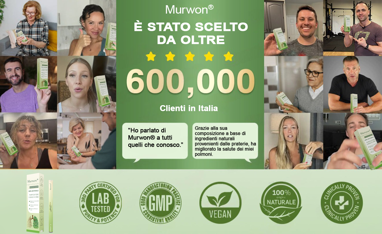 Negozio ufficiale🌐𝑀𝑢𝑟𝑤𝗈𝗇® 𝑫𝒊𝒇𝒇𝒖𝒔𝒐𝒓𝒆 𝒃𝒐𝒕𝒂𝒏𝒊𝒄𝒐 𝒅𝒊 𝒗𝒆𝒓𝒃𝒂𝒔𝒄𝒐 𝒑𝒆𝒓 𝒍𝒂 𝒑𝒖𝒍𝒊𝒛𝒊𝒂 𝒅𝒆𝒊 𝒑𝒐𝒍𝒎𝒐𝒏𝒊(🫁Indicato per tosse, faringite, respiro affannoso, eccesso di muco, congestione nasale, bronchite, sintomi allergici e fastidi polmonari)