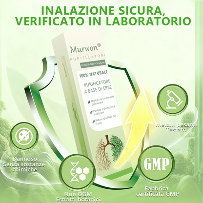 Negozio ufficiale🌐𝑀𝑢𝑟𝑤𝗈𝗇® 𝑫𝒊𝒇𝒇𝒖𝒔𝒐𝒓𝒆 𝒃𝒐𝒕𝒂𝒏𝒊𝒄𝒐 𝒅𝒊 𝒗𝒆𝒓𝒃𝒂𝒔𝒄𝒐 𝒑𝒆𝒓 𝒍𝒂 𝒑𝒖𝒍𝒊𝒛𝒊𝒂 𝒅𝒆𝒊 𝒑𝒐𝒍𝒎𝒐𝒏𝒊(🫁Indicato per tosse, faringite, respiro affannoso, eccesso di muco, congestione nasale, bronchite, sintomi allergici e fastidi polmonari)